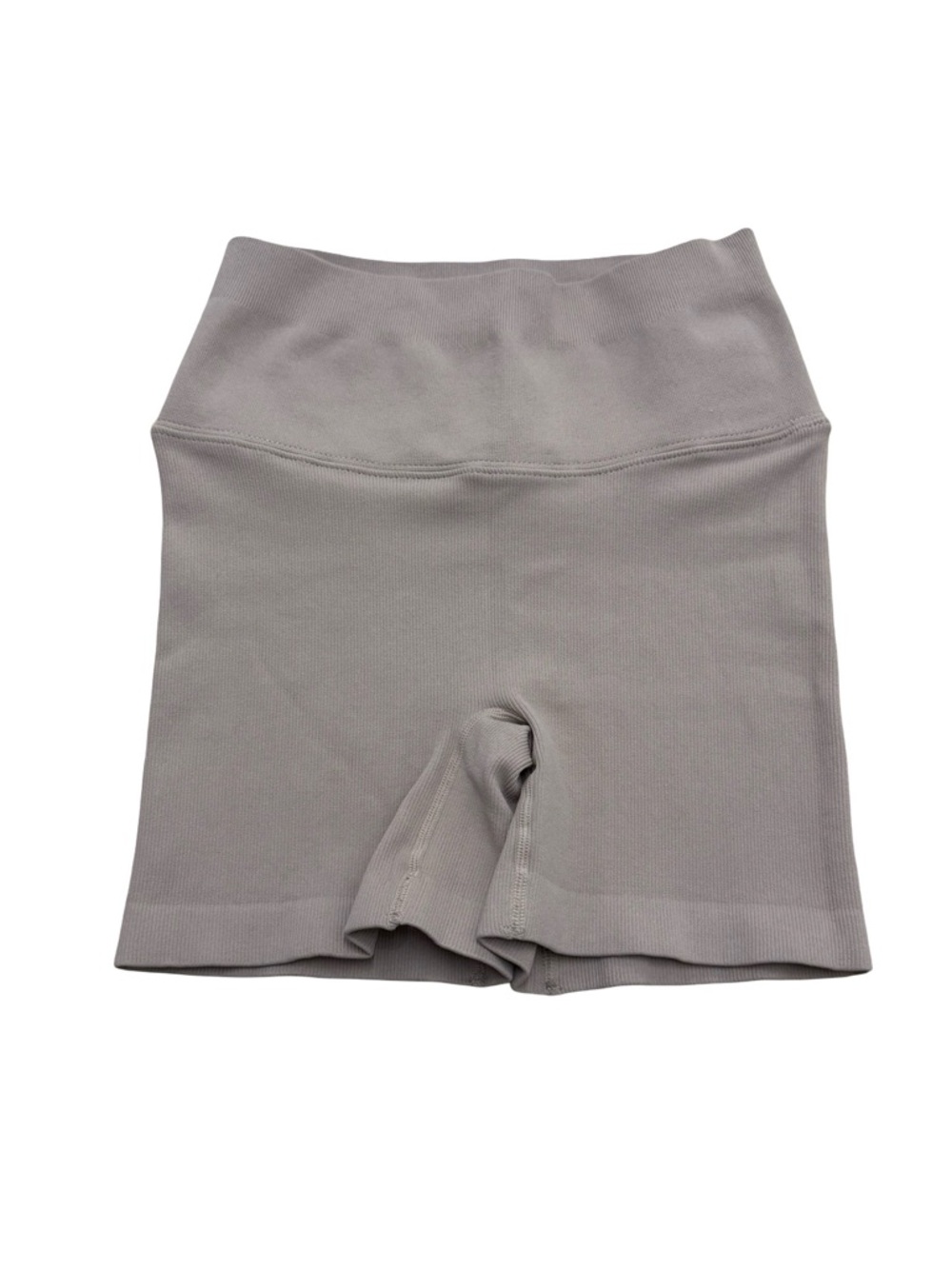 Women’s Tribe Kelley Nude Seamless Athletic Shorts Size Small Made in USA NWOT